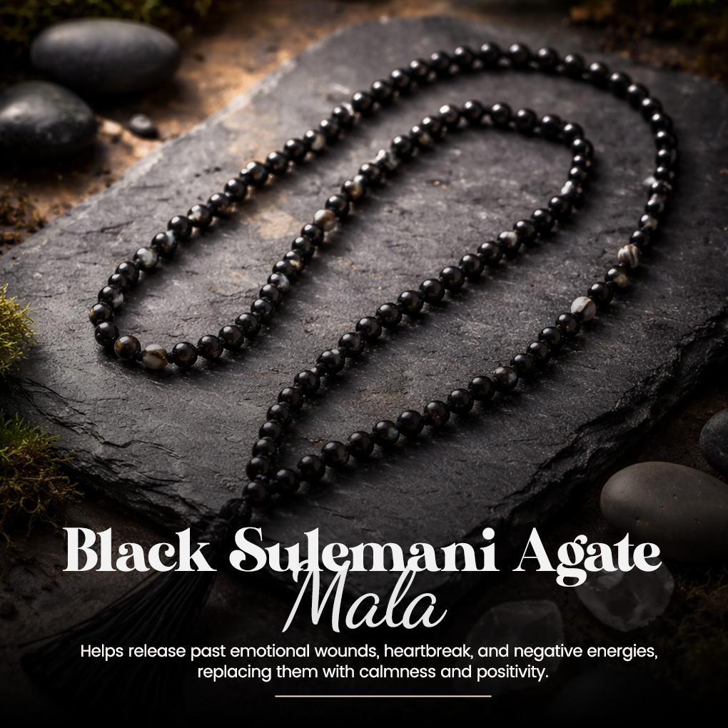 Black Sulemani Agate- Black Sulemani Hakik