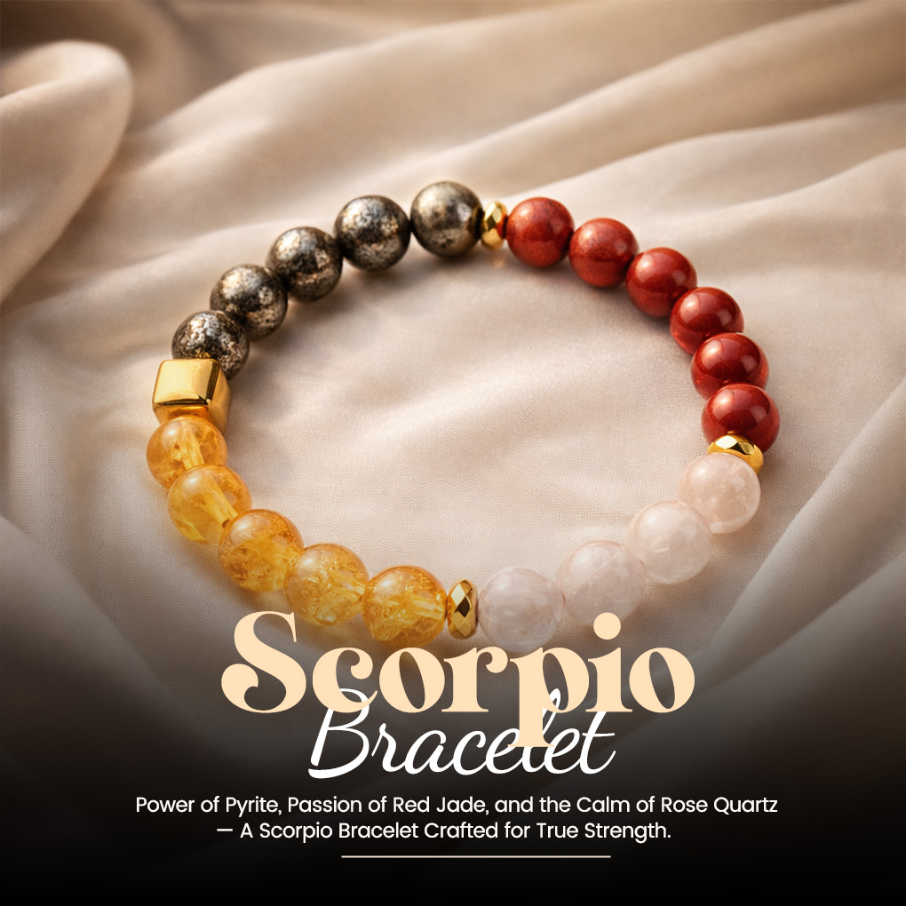 Scorpio Zodiac Sign Bracelet